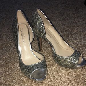 Silver/Gold Glitter Pumps